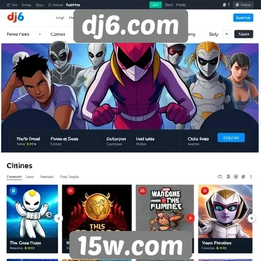 Explorando a comunidade de jogadores no site dj6.com