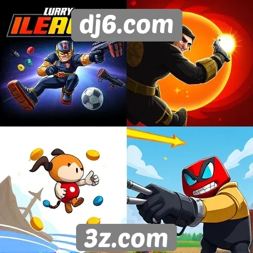 Novos jogos em destaque no site dj6.com