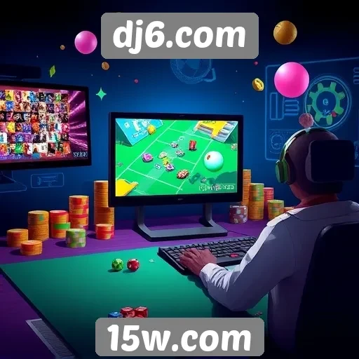 Popularidade de jogos online na plataforma dj6.com